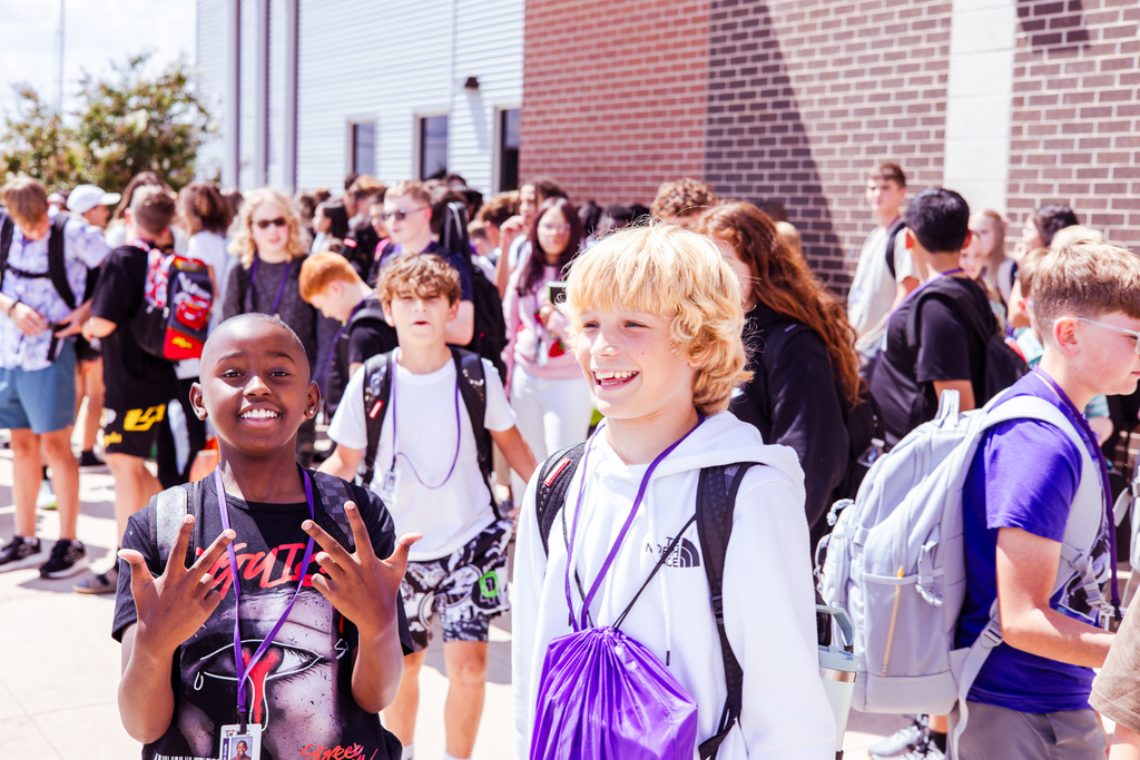Wylie East Junior High Back To School 1st Day Photo