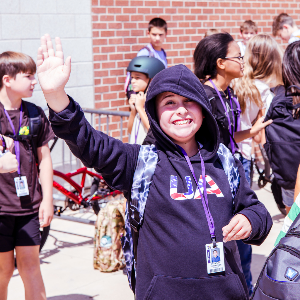 Wylie East Junior High Back To School 1st Day Photo