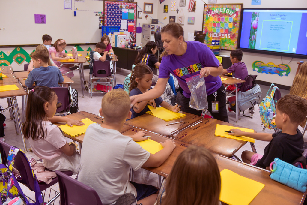 Wylie West Intermediate 1st Day Photo