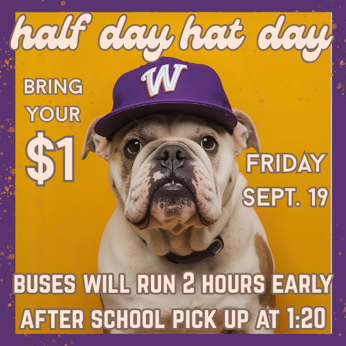 Half Day Hat Day!