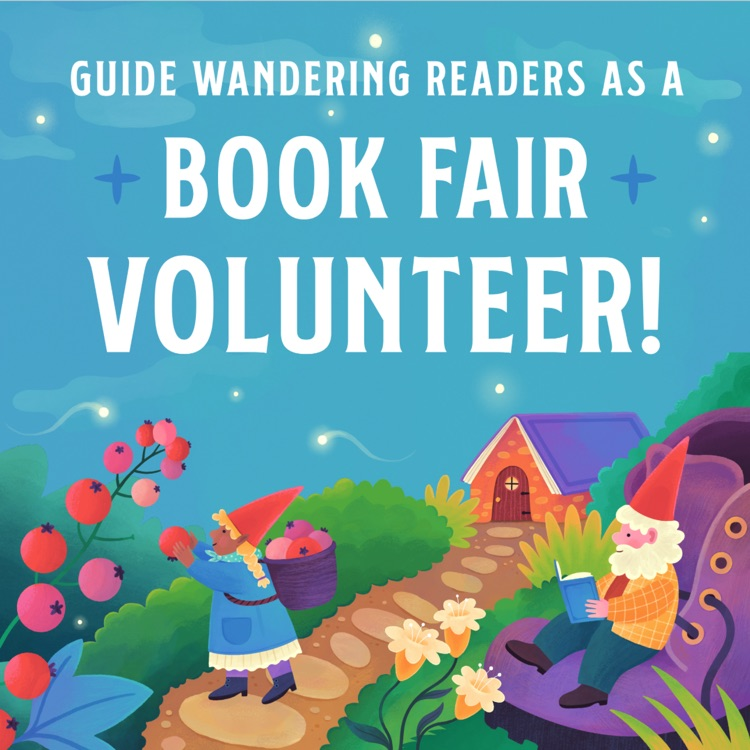 Be a part of the fun - Volunteer at the book fair!