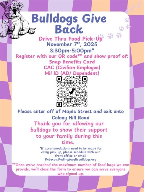 Bulldog Food Bag Pick Up