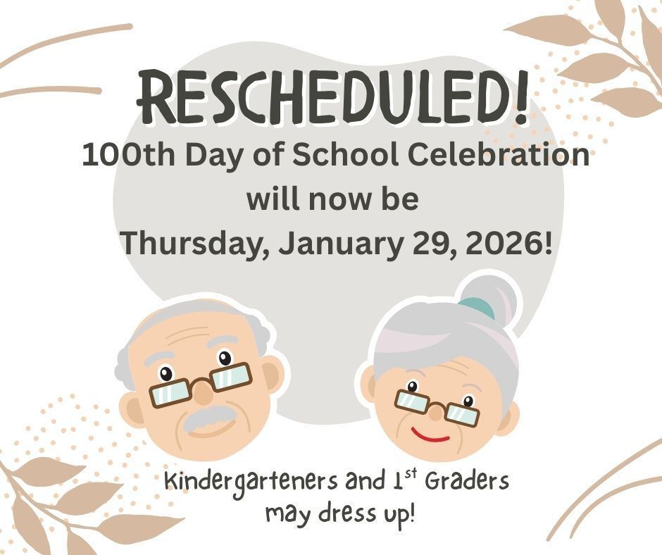rescheduled 100th Day