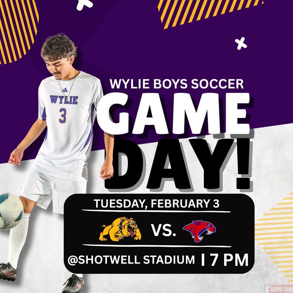 It's a Southtown Showdown between your Wylie Bulldogs and the Cooper Cougars!  Let's get loud at Shotwell!

Post Credit: Ady Williams
#wearewylie