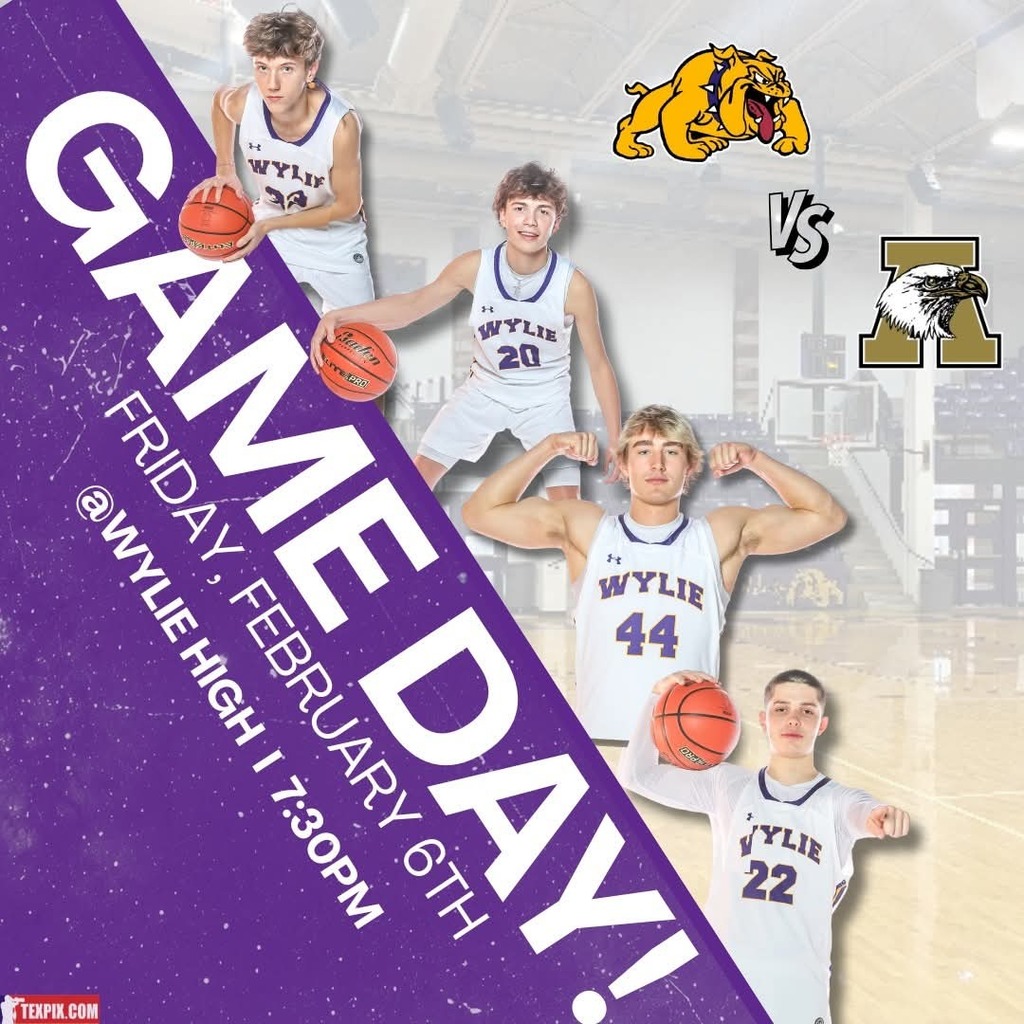 Bulldog Basketball hits the court for a crosstown matchup against Abilene High tonight! Tip is at 7:30!

Post Credit: Ady Williams
#wearewylie