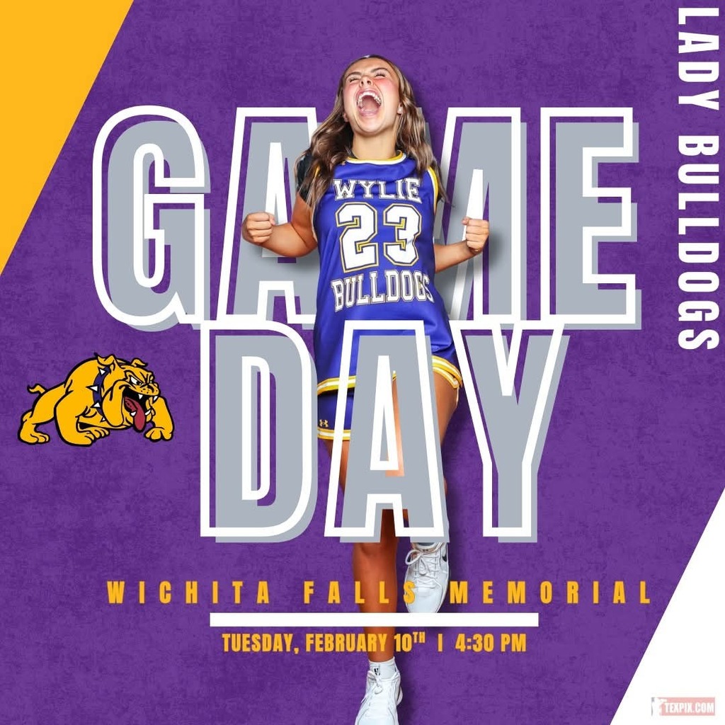 District play is wrapping up tonight! 🐾
The Lady Bulldogs hit the road to Memorial—let’s finish strong! 💜
Post Credit: Ady Williams
#wearewylie