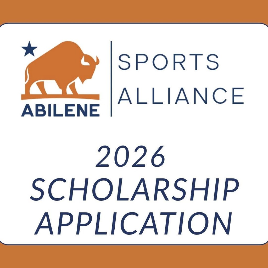 SENIORS! The Abilene Sports Alliance's annual scholarship is now available! Click the link to view the application packet: https://docs.google.com/document/d/1OZqZWde41A8-tN0lzOYgphYACyhjb5W6/edit