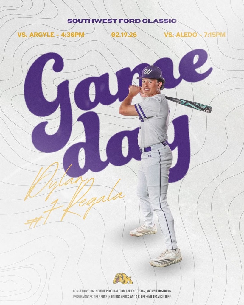 Bulldog Baseball starts their tournament season today at the Southwest Ford Classic! Good luck!

Post Credit: Matt Mayor
#wearewylie