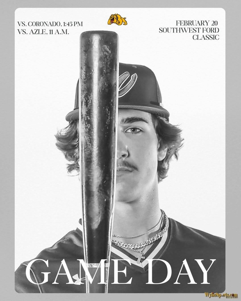 Bulldog Baseball starts Day 2 of the Southwest Ford Classic-- good luck!

Post Credit: Jaylee Hubbard
#wearewylie
