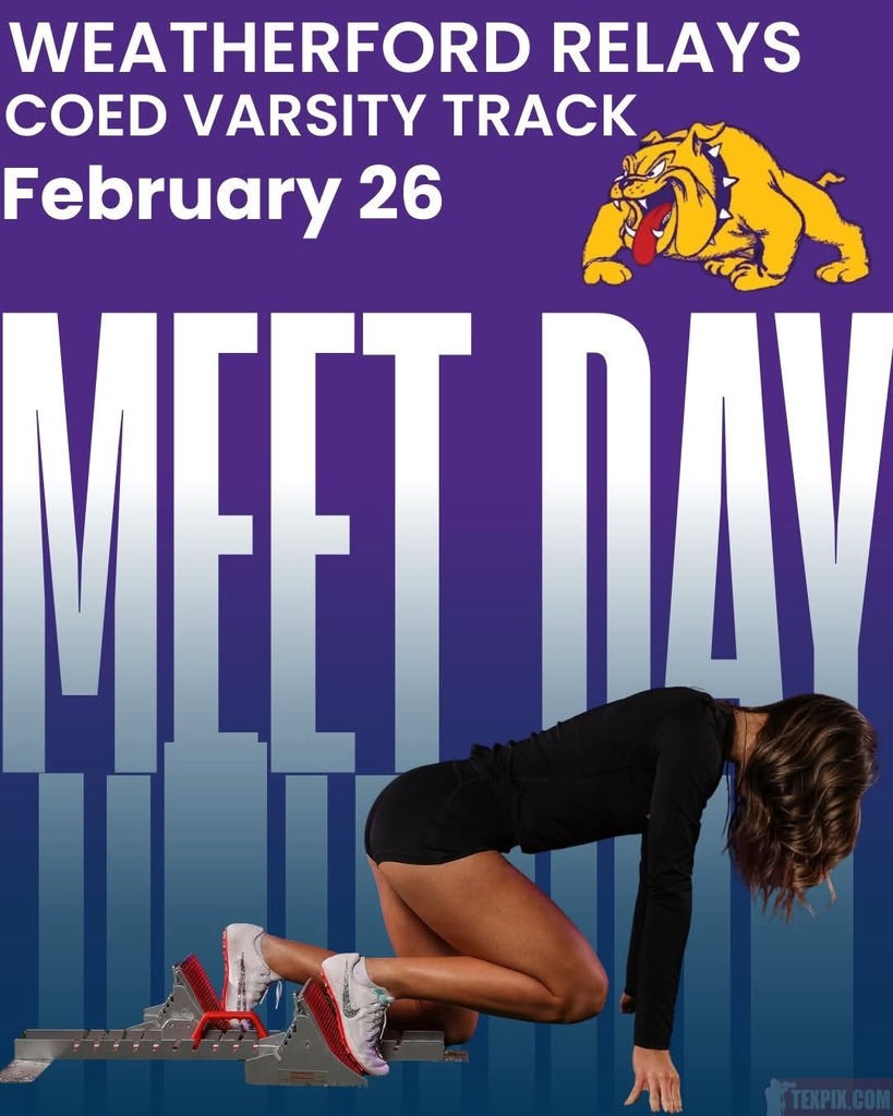 Good luck to our varsity track team at the Weatherford Relays! Go get it, Bulldogs!
Post Credit: Cason Parrish
#wearewylie