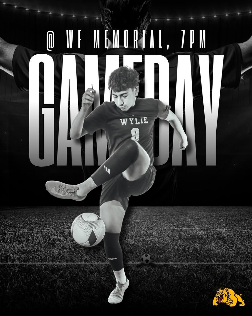 Bulldog Soccer closes out district play tonight in Wichita Falls! Good luck!

Post Credit: Jaylee Hubbard
#wearewylie