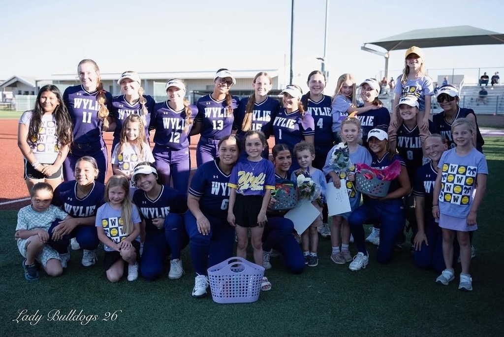 softball team with kids