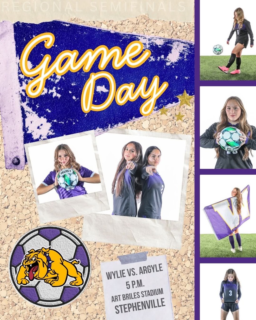 It's the REGIONAL SEMI ROUND! Good luck to our Lady Bulldogs tonight in Stephenville!
#wearewylie