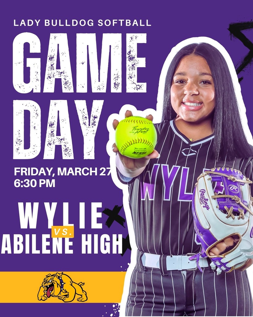 The Lady Bulldogs hit the field against Abilene High tonight! Good luck!
Post Credit: Kennedi Judah
#wearewylie