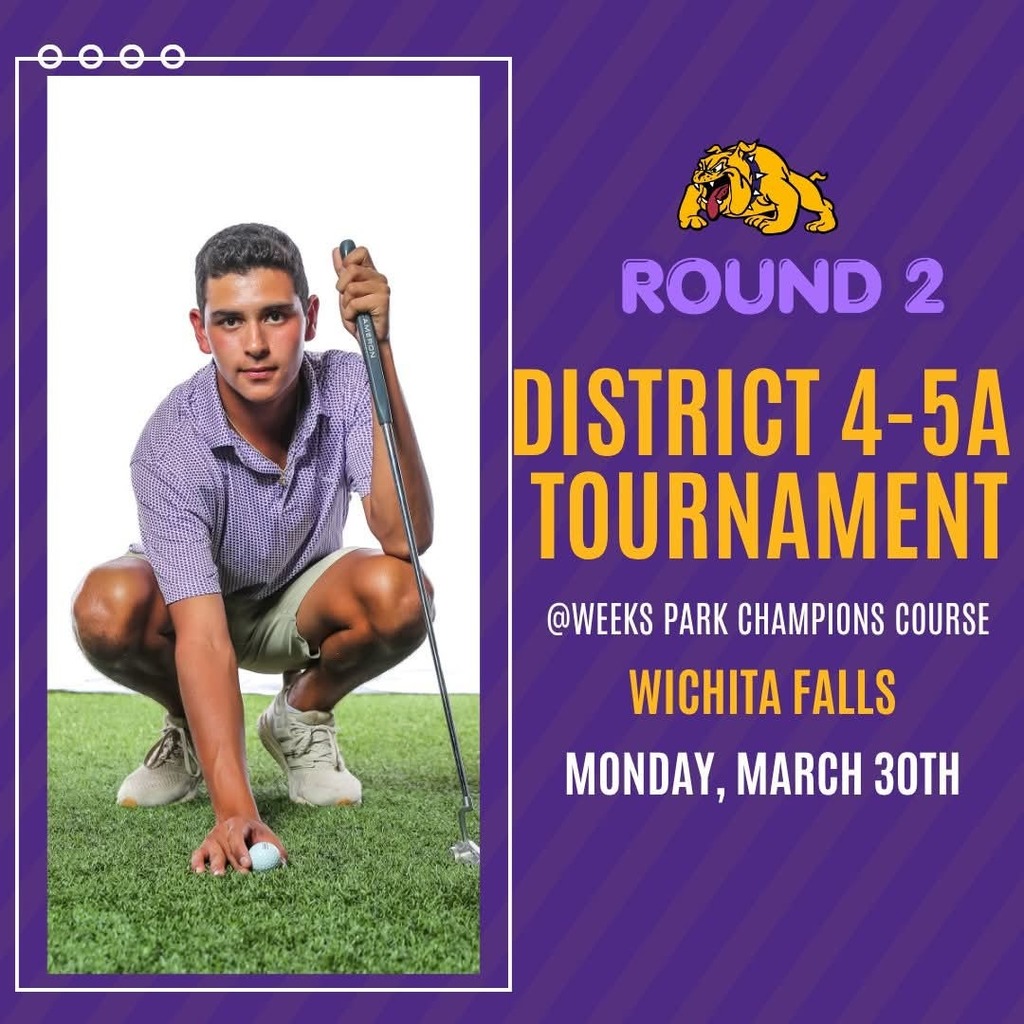 Round 2 of the District Tournament is in Wichita Falls today! Good luck Bulldogs!
Post Credit: Arianna Hoffer
#wearewylie
