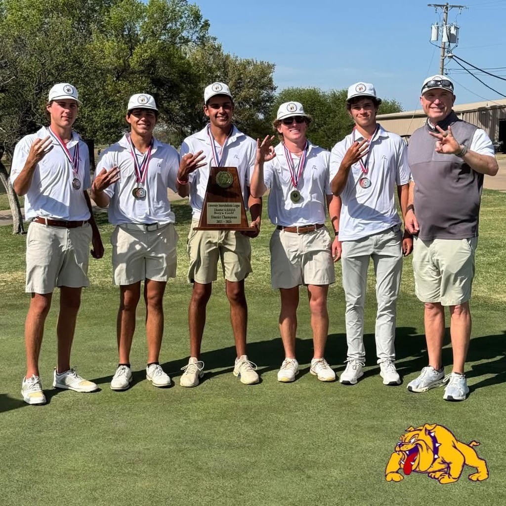 Boys Golf Claims Third Consecutive District Title!
See the results here: https://www.wyliebulldogathletics.com/news/113116