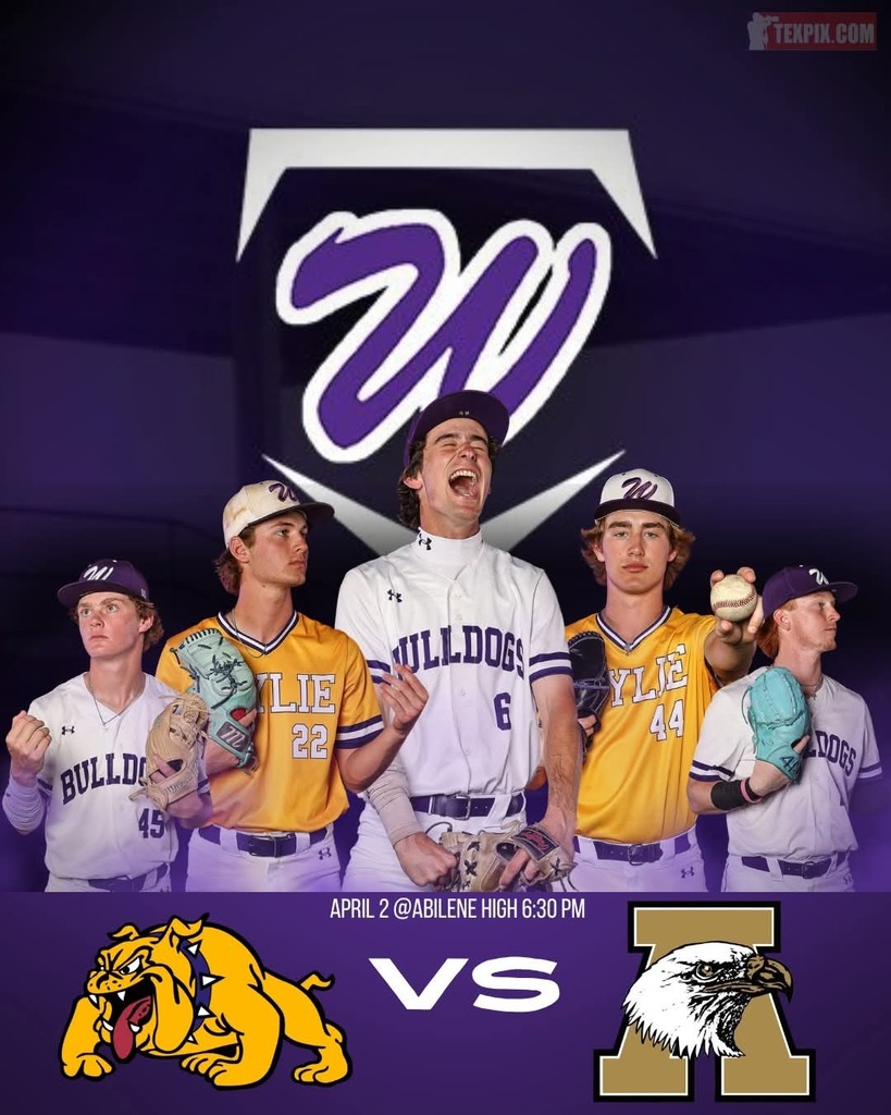 Get up Wylie Nation...Your Bulldogs are headed across town to take on Abilene High! Go WYLIE!
Post Credit: Blakely Garrison
#wearewylie