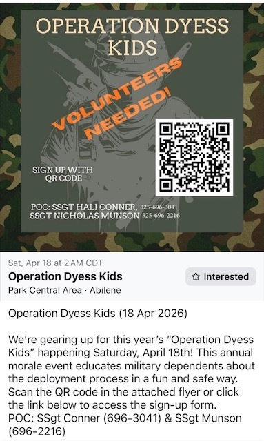 Operation Dyess Kids