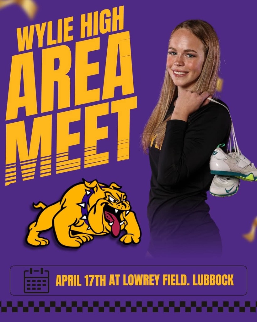 It's time for the AREA MEET! Good luck to all of our Bulldog Track athletes today as they compete in Lubbock. 

Post Credit: Kennedi Judah
#wearewylie