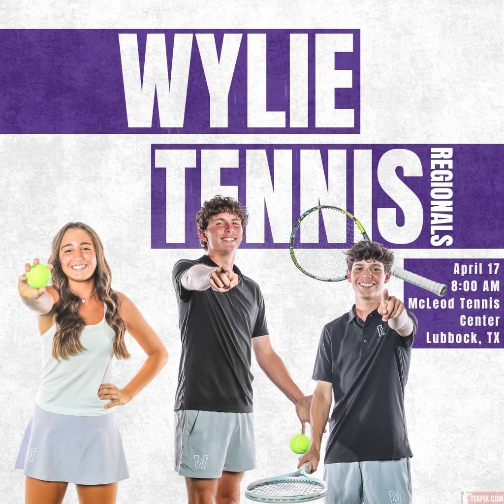 It’s match day in Lubbock! Your Wylie Bulldog Regional Qualifiers are ready to take the courts—let’s go, Bulldogs!
Post Credit: Elena Liew
#wearewylie