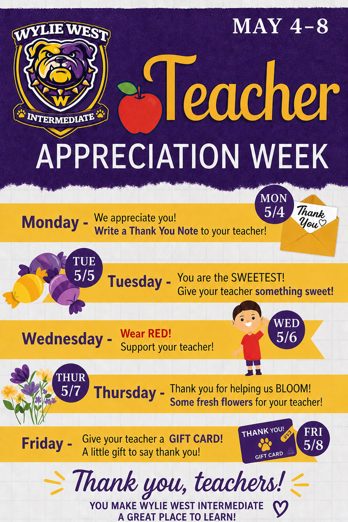 Teacher Appreciation Week 