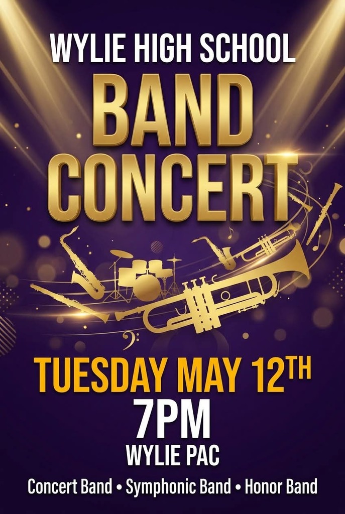 Join us for our Concert next Tuesday!
