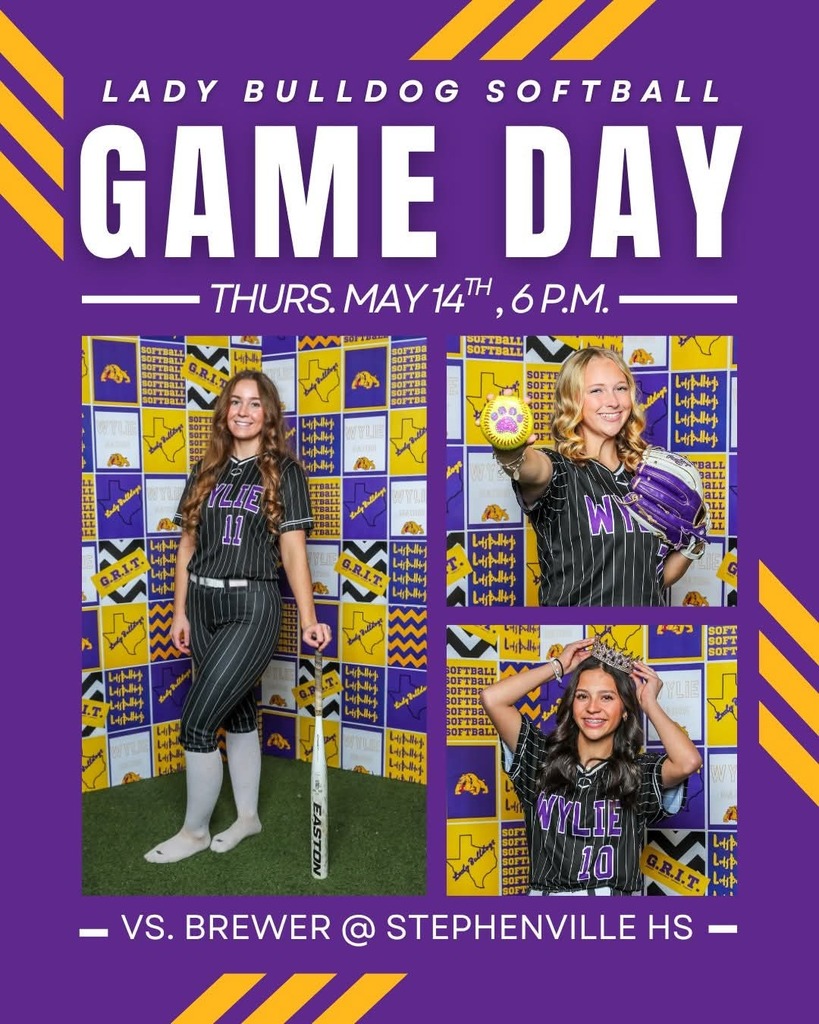 It's REGIONAL FINAL Game Day for the Lady Bulldogs! Head to Stephenville to cheer them on against Brewer!

Post Credit: Kennedi Judah
#wearewylie