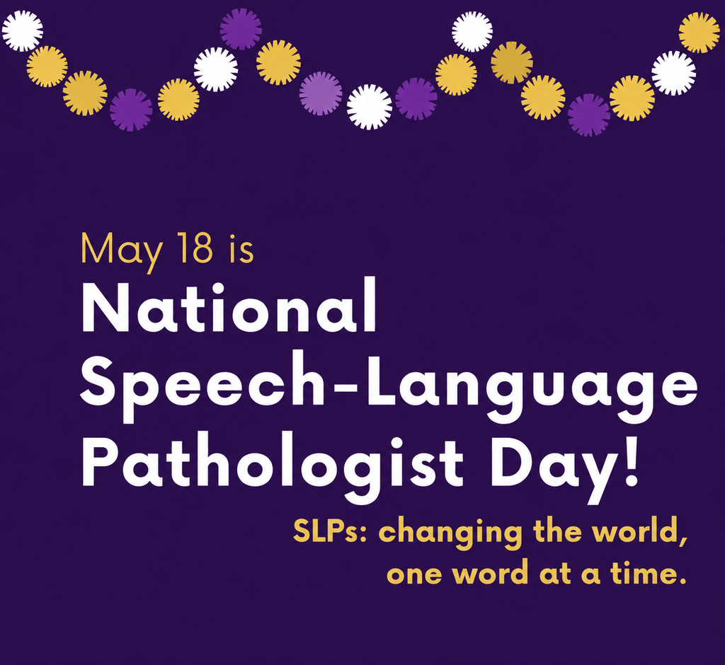 Happy National Speech-Language Pathologist Day! 🗣️⭐
Today, Wylie ISD is proud to recognize the incredible staff members who help our students find their voices, build confidence, and grow in communication every day.
Please join us in thanking:
Sara Kendrix - SLP
Rhonda Schur - SLP
Katy Hibbs - SLP
Macey Hanner - SLP-A
Caryn Hooper - SLP
Danika Flores - SLP-A
Elizabeth Watson - SLP
Devin Roberts - SLP
We are grateful for the patience, care, and expertise they bring to Wylie ISD. SLPs truly are changing the world, one word at a time!