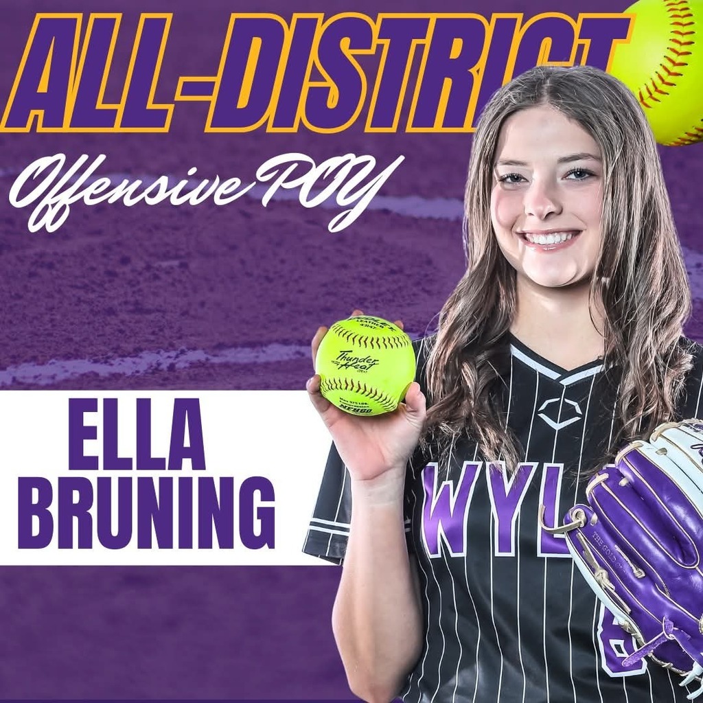 Today, we get to celebrate our Lady Bulldog Softball team on an incredible season, as well as our District 4-5A Offensive Player of the Year, Ella Bruning!