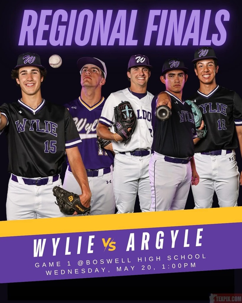 REGIONAL FINALS! Good luck to our Bulldogs as they face Argyle in game one of the series...WE ARE WYLIE!
Post Credit: Karsen Keesee
#wearewylie
