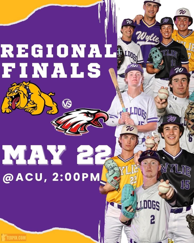 It's GAMEDAY for your Wylie Bulldogs! Head over to ACU, and cheer them on as they take on Argyle for game two of the Regional Finals! Go Bulldogs!
Post Credit: Eden Wright
#wearewylie