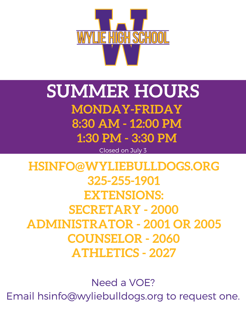 summer hours