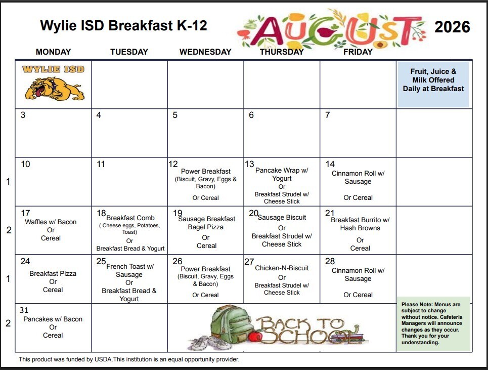 Aug Breakfast