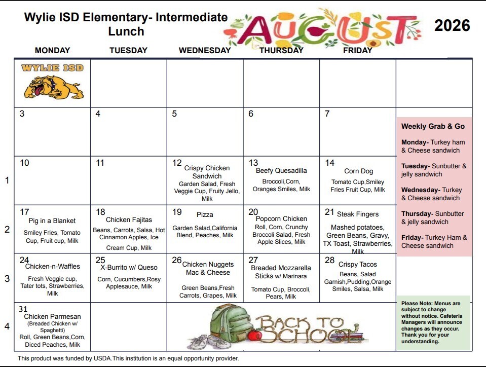Aug Lunch