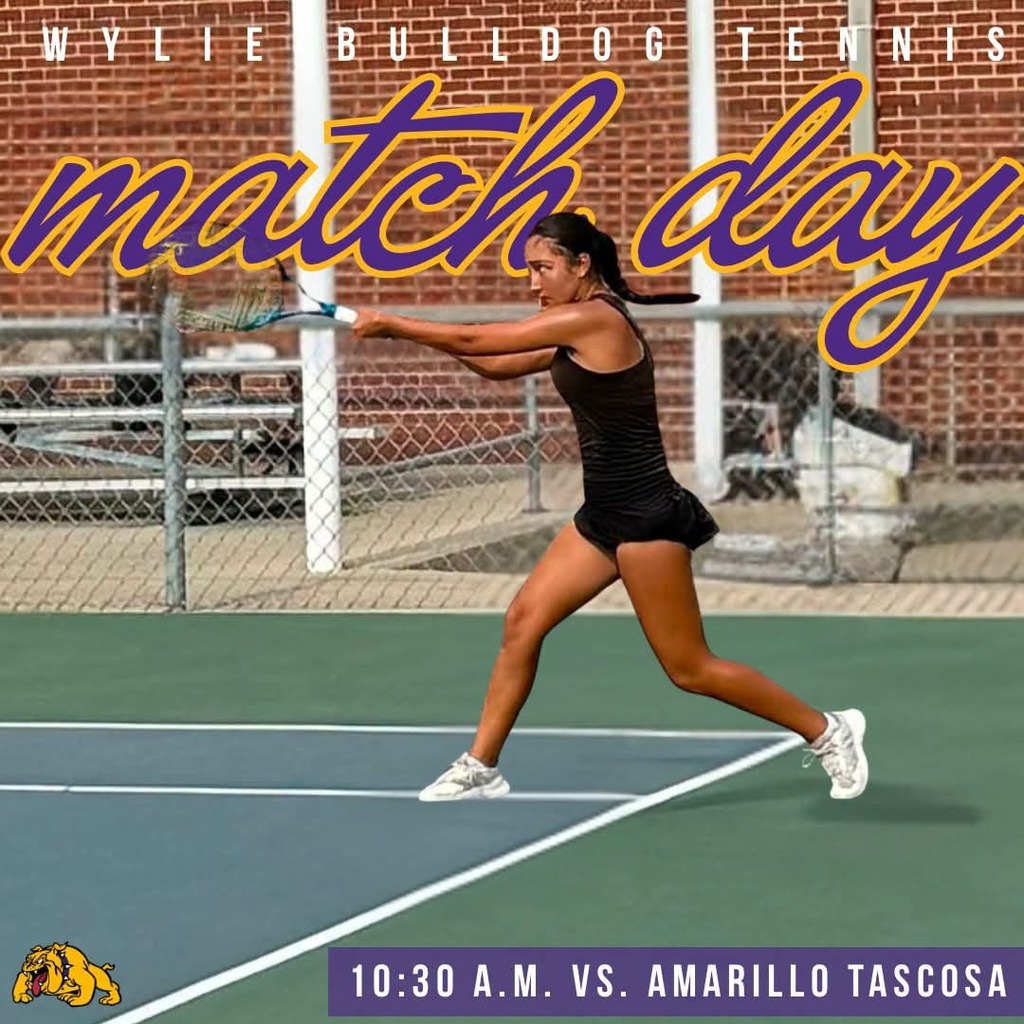Wylie Tennis hits the court at HOME this morning against Amarillo Tascosa! Good luck!!
Photo Credit: Abilene Wylie Tennis Facebook page