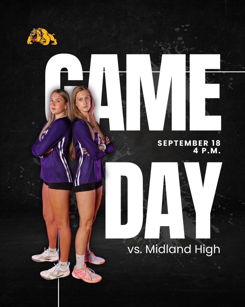 It's GAME DAY for the Lady Bulldogs! Come to Bulldog Gym at 4 to cheer them on against Midland High!

Post Credit: Knox Brown