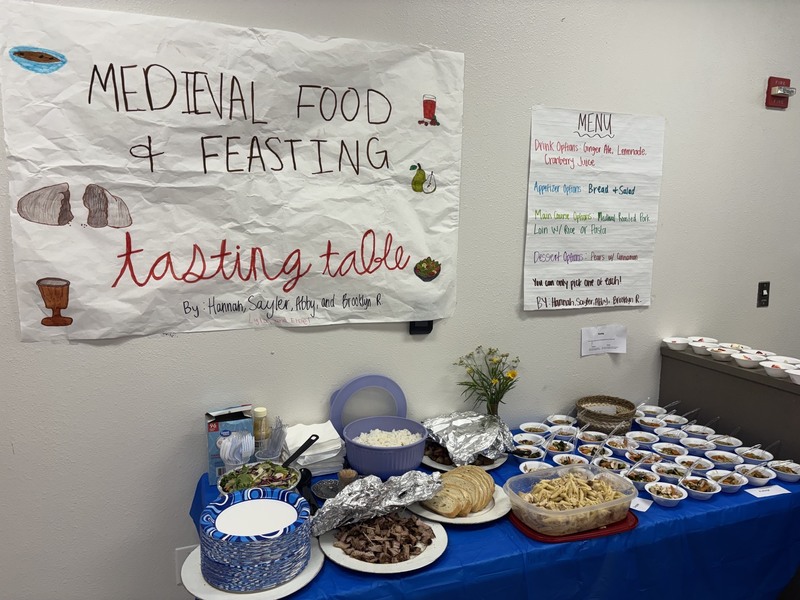 2. What did the common folk eat during medieval times? Well, visitors to museum night found out.