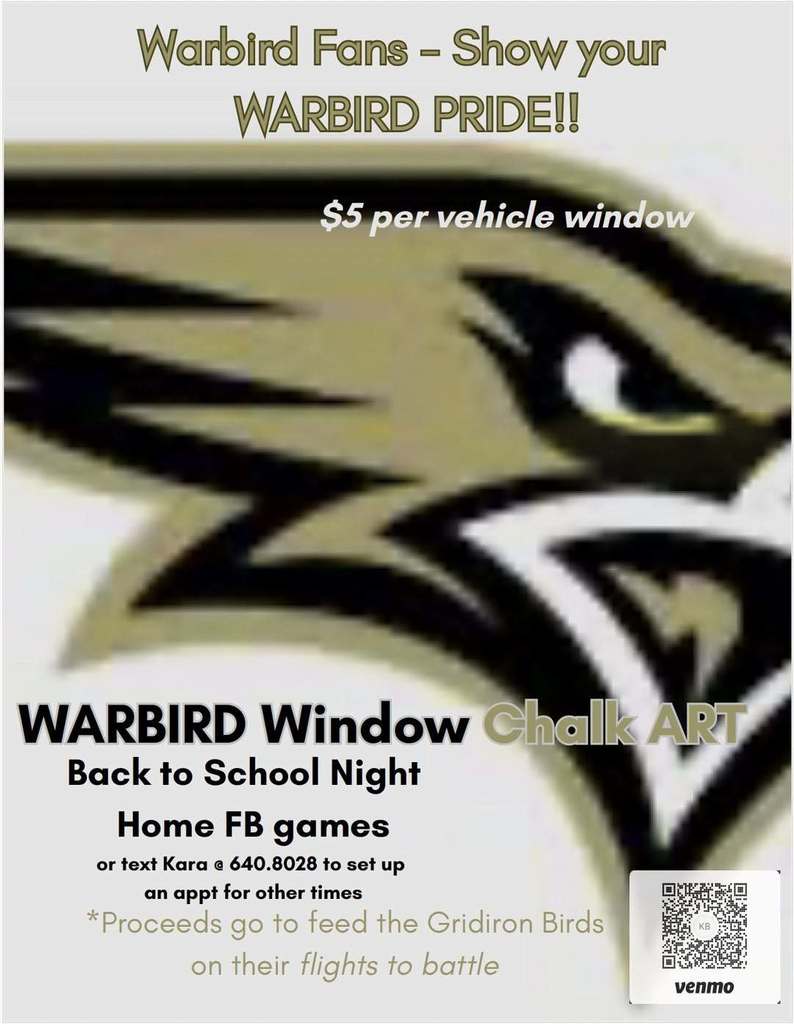 Window Chalk Art Poster