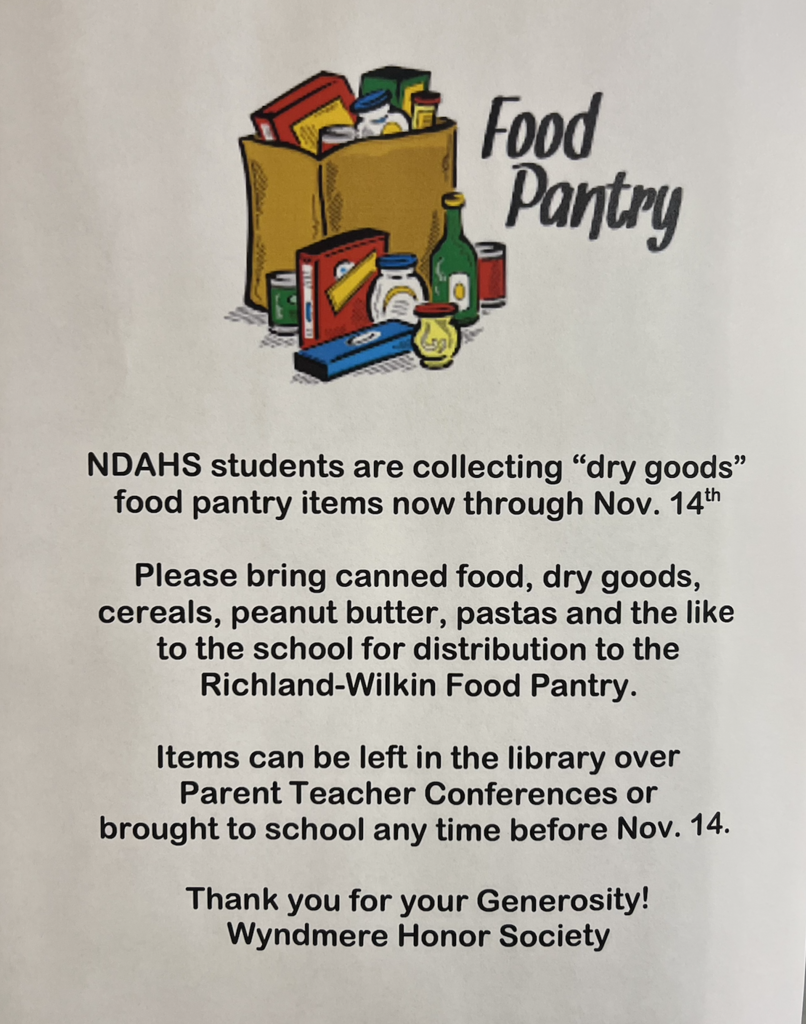 Food Pantry Poster