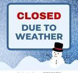 Closed due to weather