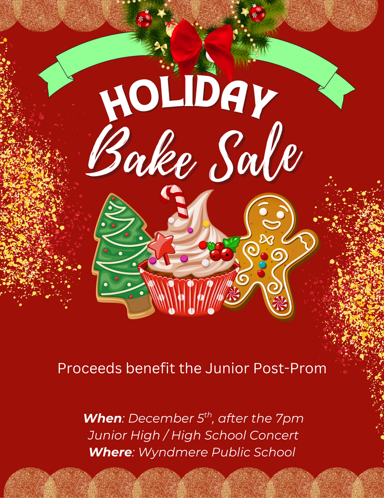 Post Prom Bake Sale