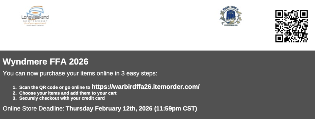 Wyndmere FFA Merchandise Store