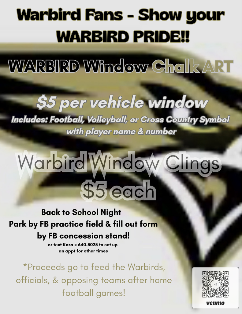 Warbird Window Art