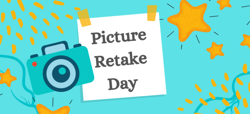 Oct 29 is Picture Retake and Group Picture Day