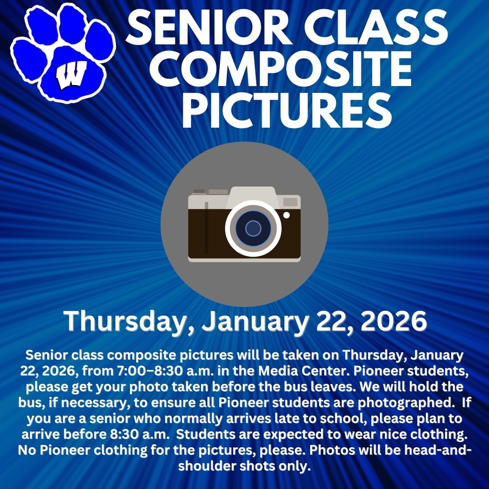 Senior Class Composite Pictures - Thursday, December 11, 2025
