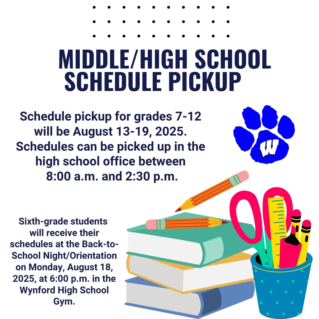 Middle/High School Schedule Pickup