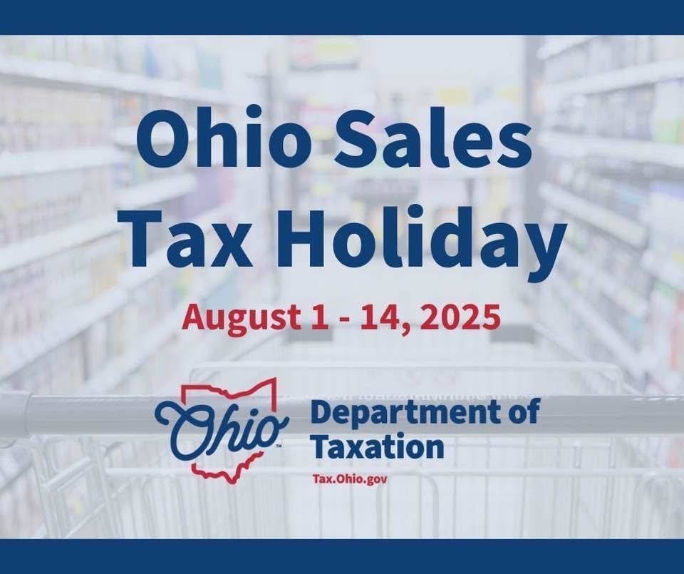 Ohio Sales Tax Holiday