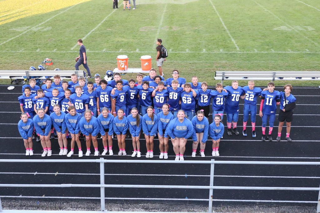 Wynford MS Football and Cheer