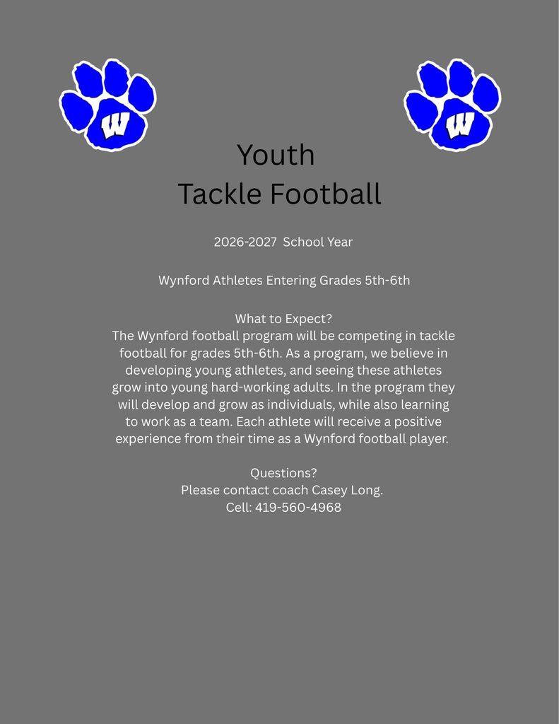 Wynford Youth Tackle Football 