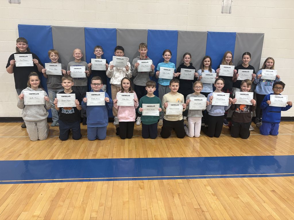 5th Grade Honor Roll